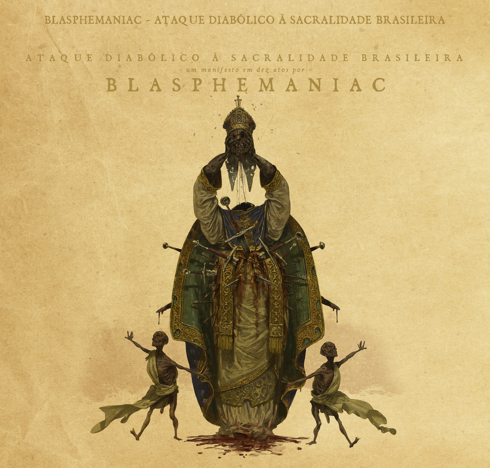BLASPHEMANIAC Unleash Second Track From Upcoming Album 'Ataque Diabólico a Sacralidade Brasileira'