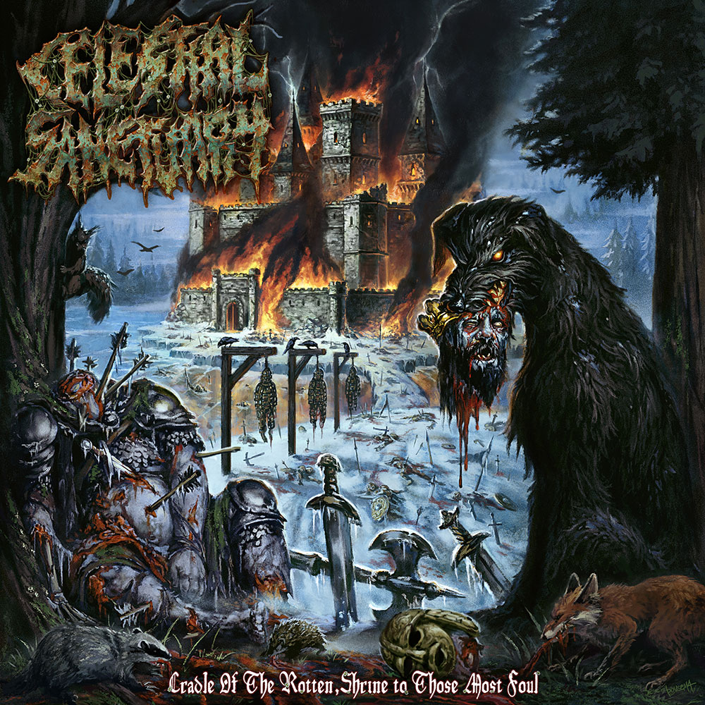 CELESTIAL SANCTUARY Announce Metal Blade Debut 'Cradle of the Rotten, Shrine to Those Most Foul', Share 'Lashed by Chain' Video