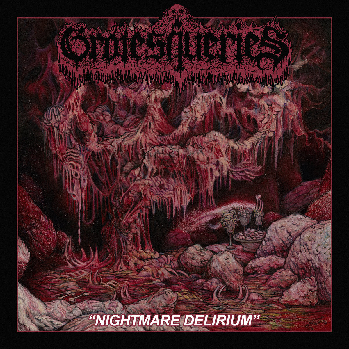 GROTESQUERIES Stream New EP 'Nightmare Delirium' Ahead Of Caligari Release