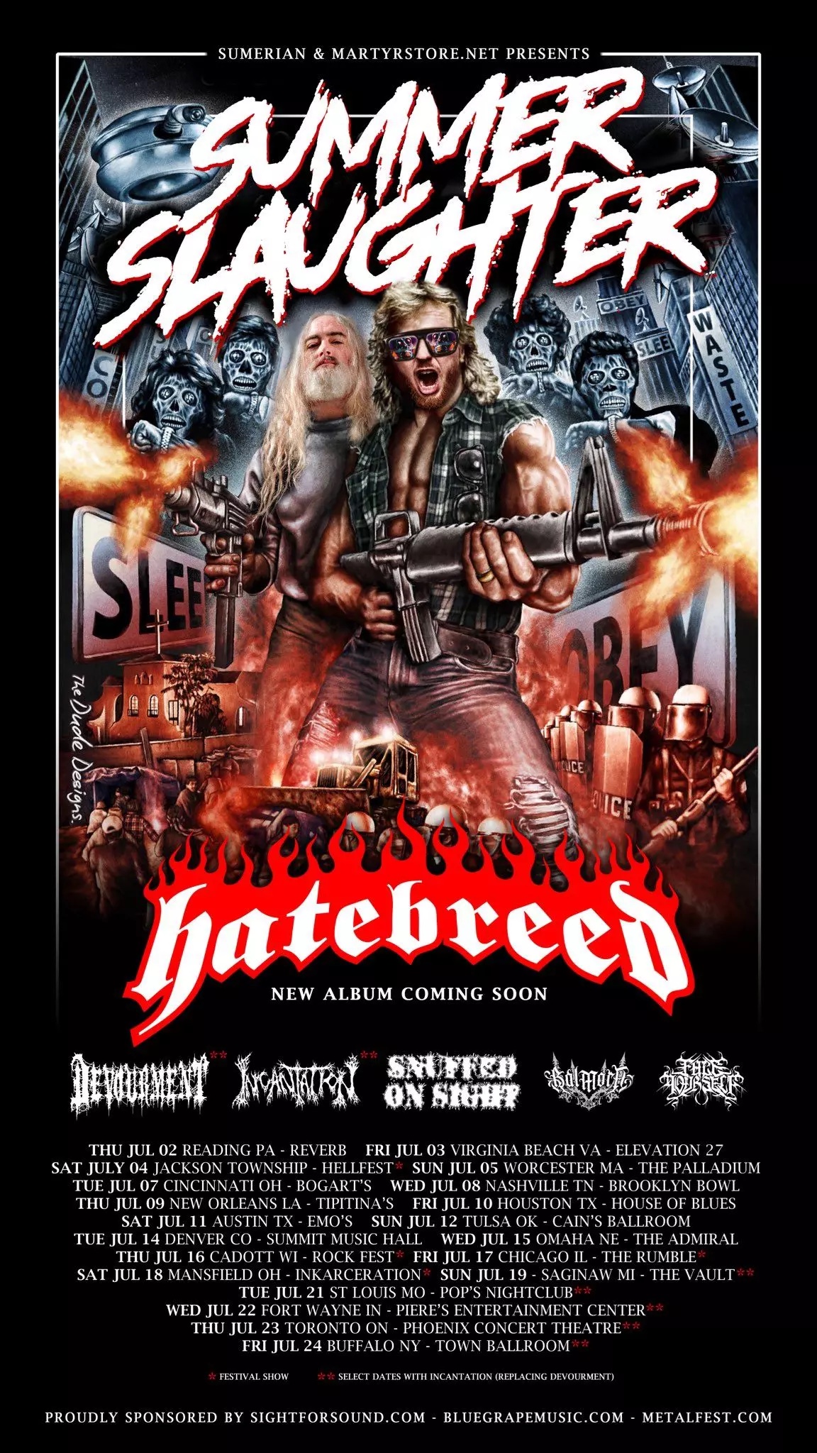 ACID BATH Play "The Blue" Live for First Time Since 1997 at Reunion Show