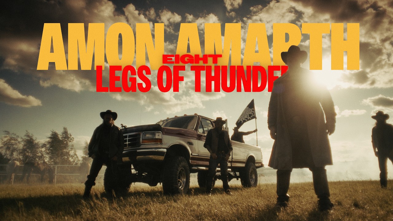 AMON AMARTH Ride Sleipnir Into A Modern Western — 'Eight Legs Of Thunder' Is The Last Single Before 'The Allfather Awakens'