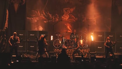 All-Star BATHORY Tribute Act BLOOD FIRE DEATH Performs At Kilkim Žaibu Festival In Lithuania