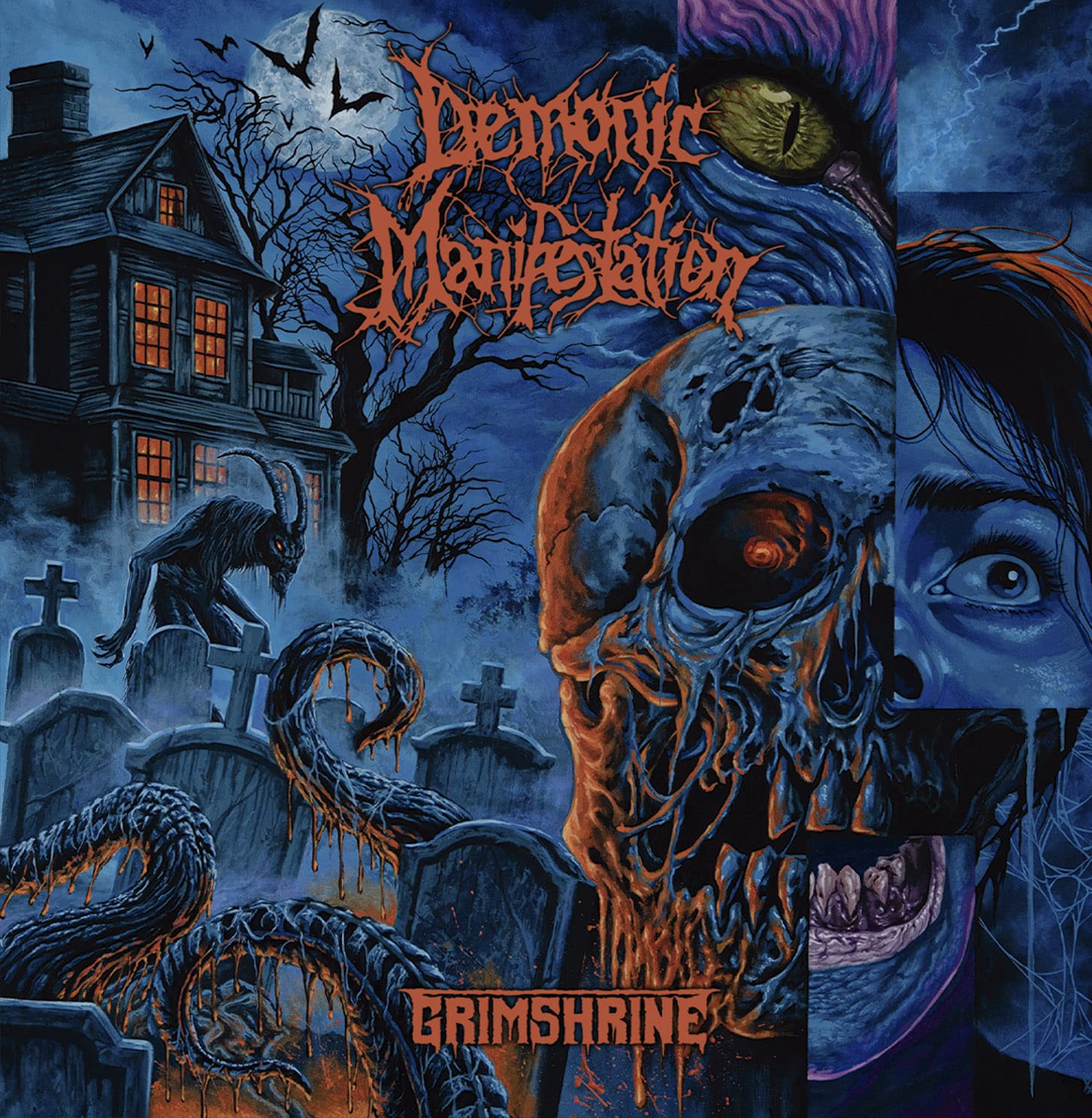 DEMONIC MANIFESTATION виклали «Grimshrine» повністю — через дев'ять років після попереднього альбому і вже втрьох