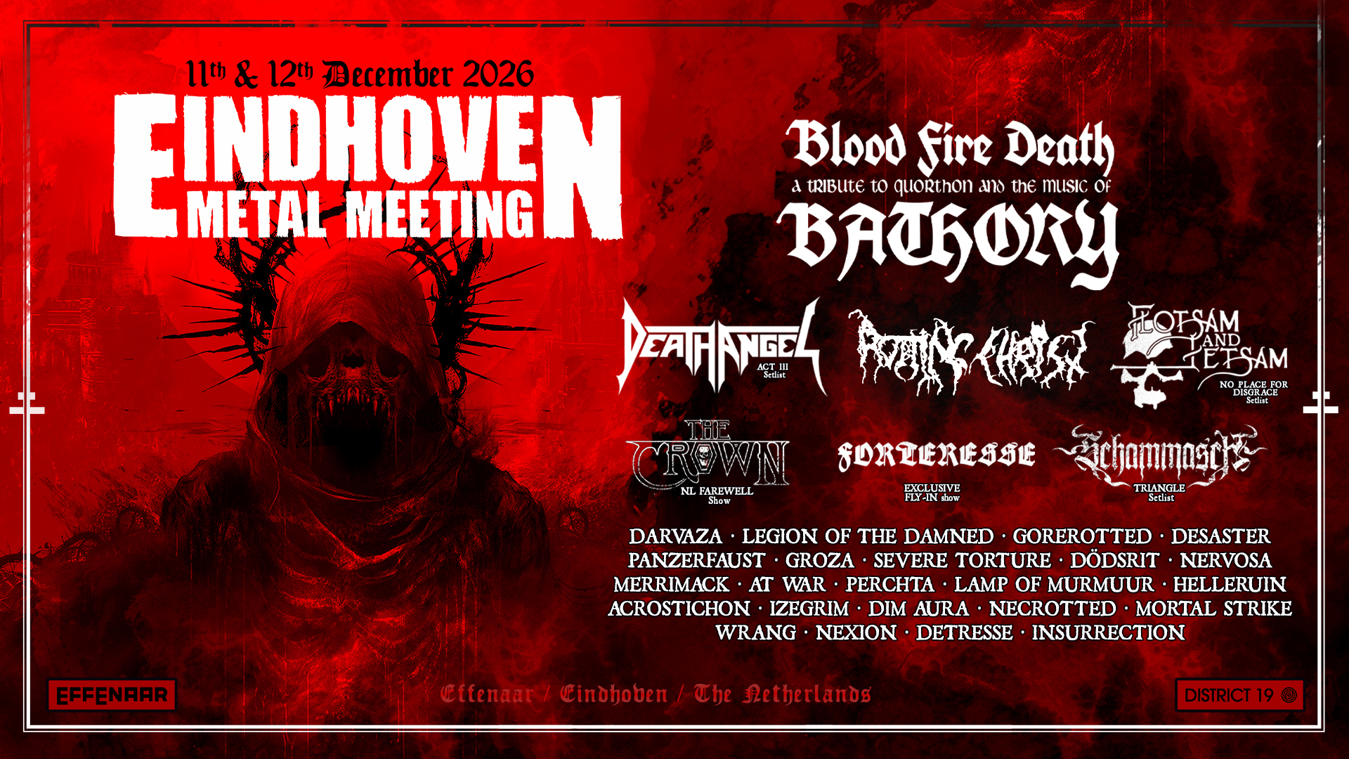 Eindhoven Metal Meeting 2026: Full 30-Band Lineup Revealed