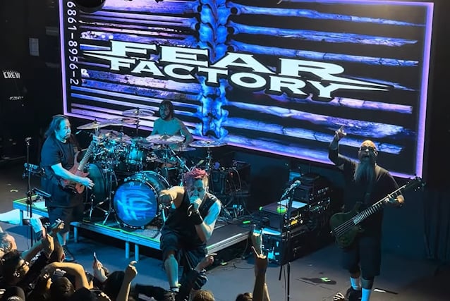 Watch: FEAR FACTORY Celebrates 30th Anniversary Of 'Demanufacture' Album In Bogotá, Colombia