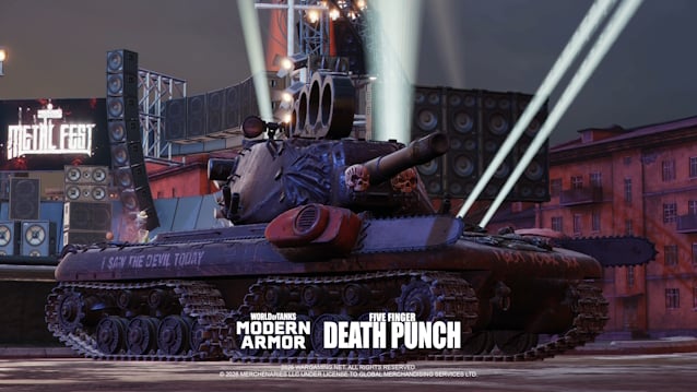 FIVE FINGER DEATH PUNCH Headline 'Metal Fest 2026' Inside 'World Of Tanks Modern Armor'