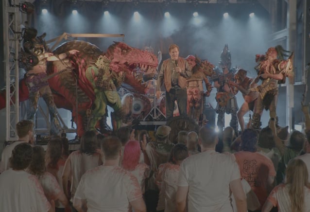 GWAR Team Up With Joe Bob Briggs For "GWAR And The Last Drive-In-Stein" Album
