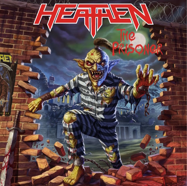 HEATHEN Celebrates IRON MAIDEN's 50th Anniversary With Cover Of 'The Prisoner'