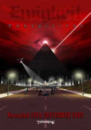 Conspiritus promo poster by Mick Usher