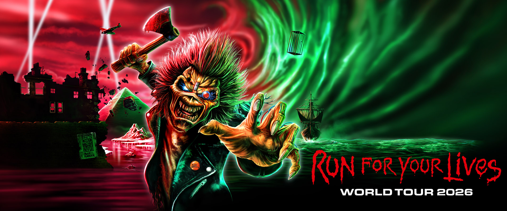 IRON MAIDEN Add Final 2026 Tour Dates — Japan Closes the Run for Your Lives Campaign