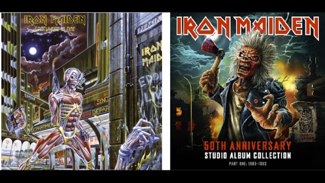 IRON MAIDEN видають «Somewhere In Time» на темно-багряному вінілі до сорокаріччя — і пакують перші дев'ять альбомів у грудневий бокс