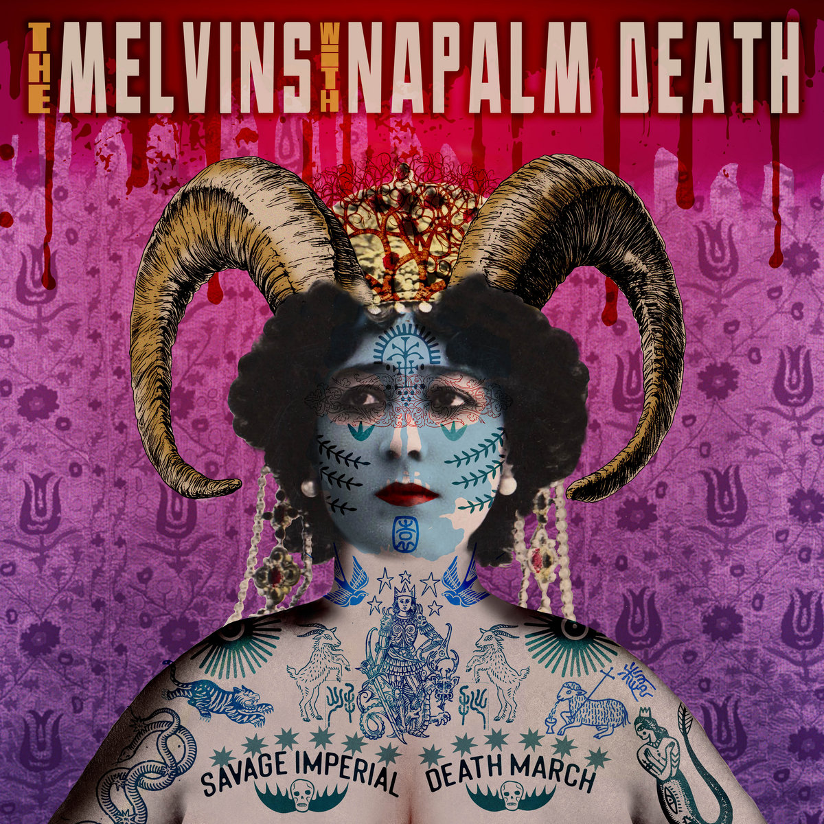 THE MELVINS And NAPALM DEATH Release Collaborative Album 'Savage Imperial Death March' via Ipecac