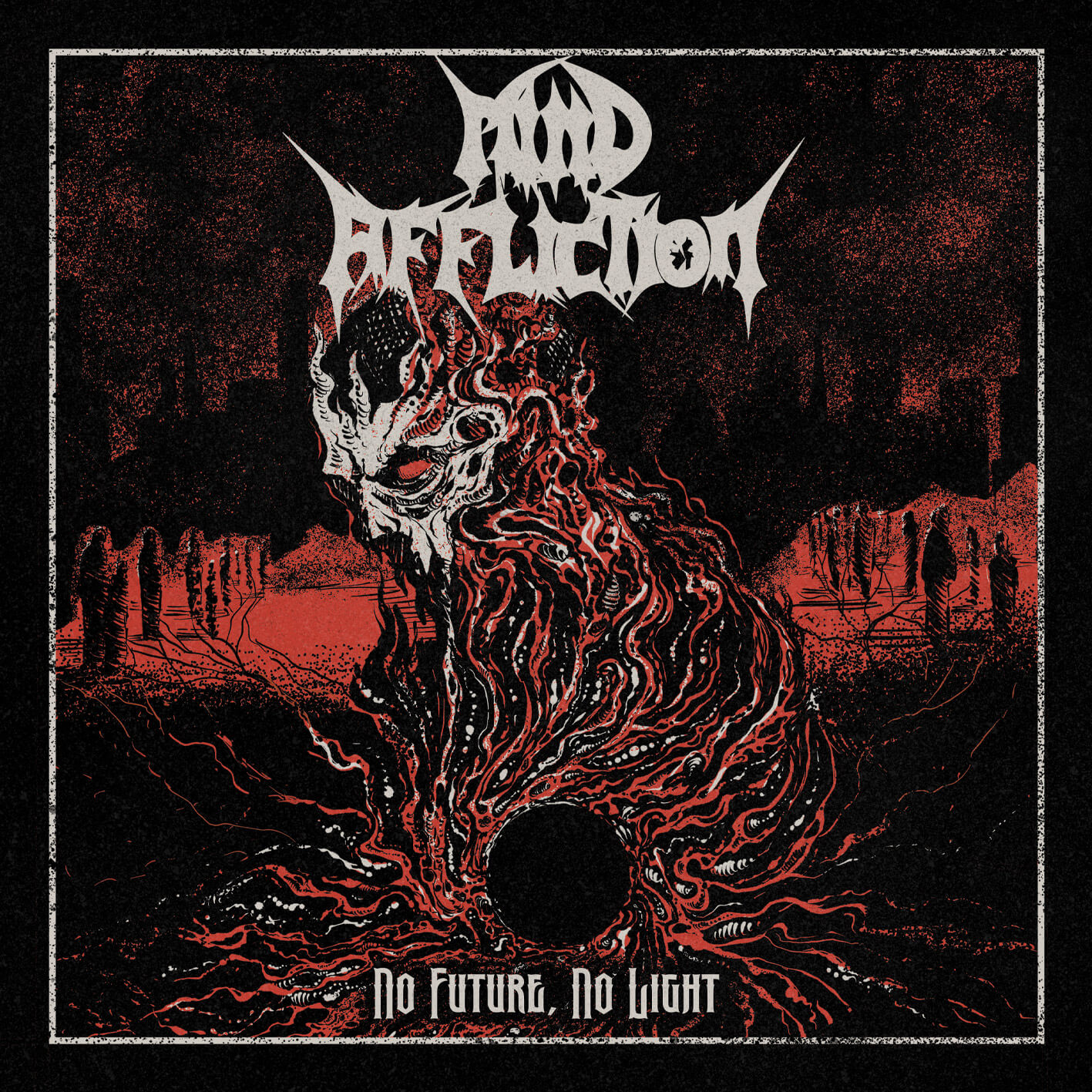 MIND AFFLICTION уривають десятирічну мовчанку альбомом «No Future, No Light» — дивіться відео на «Niebyt»