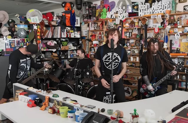 NAPALM DEATH Makes History As First Grindcore Band To Play NPR's 'Tiny Desk'