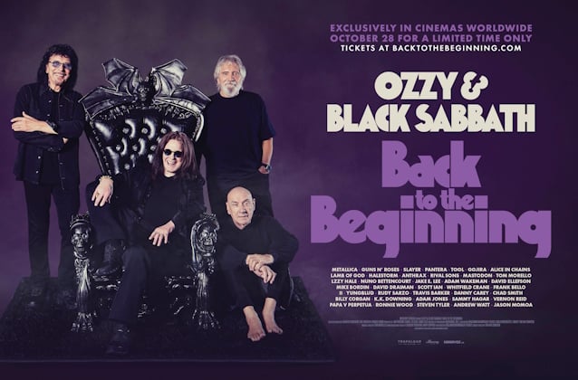 'Back To The Beginning' Reaches Cinemas Worldwide On October 28 — Ozzy Osbourne's Last Show, On A Screen The Size It Deserves