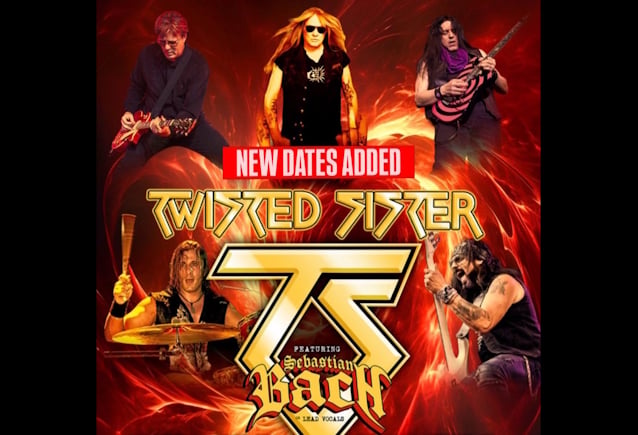 TWISTED SISTER Add More Fall 2026 Shows With SEBASTIAN BACH Fronting The Band