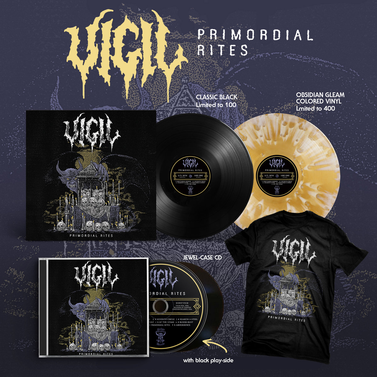 Virginia Thrashers VIGIL Announce Debut Album 'Primordial Rites' — First Single 'Nocturnal Hunger' Streaming Now